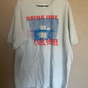 Dutch Bros Gray and Red Short Sleeve Tee